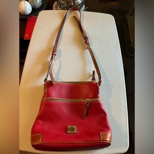 Dooney and Bourke Red Leather Bag